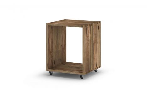 AIKO Rolling End Table