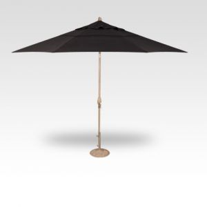 11' Auto Tilt Market Umbrella - Black