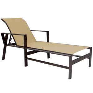 Trento Sling Adjustable Chaise Lounge