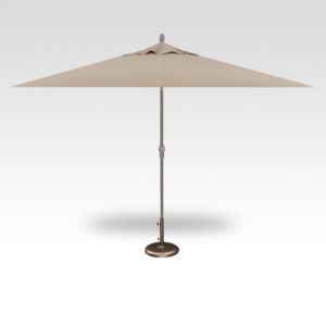 8' x 10' Auto Tilt Umbrella - Khaki