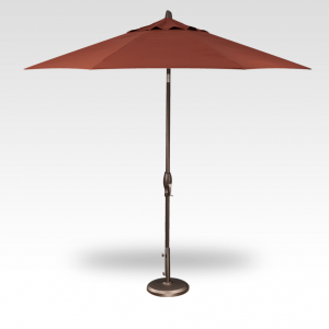 Button Tilt Market Umbrella - Auburn