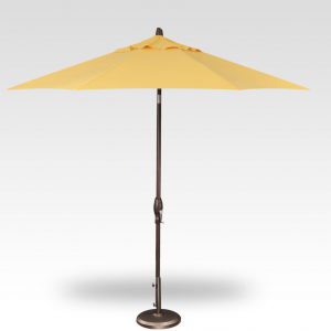 Button Tilt Market Umbrella - Lemon