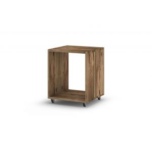 AIKO Rolling End Table