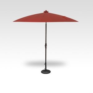 10' Shanghai Auto Tilt Umbrella - Auburn
