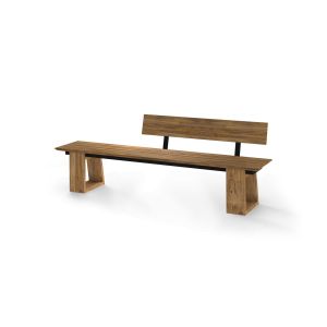 Big Daddy 86” Bench with Left Side Backrest