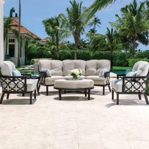 Belle Epoque 5-Piece Crescent Deep Seating Collection