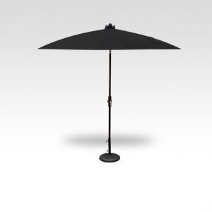 10' Shanghai Auto Tilt Umbrella - Black