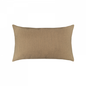 Canvas Heather Beige Essentials Lumbar Pillow