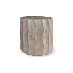 Perpetual Wave Short Accent Table - Grey
