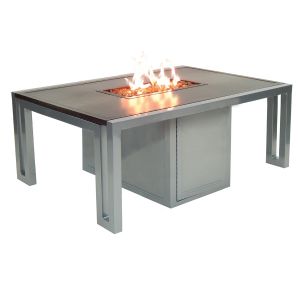 Icon Rectangular Firepit Coffee Table - 50 Inch